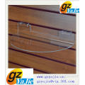 acrylic slatwall shelf for shoe